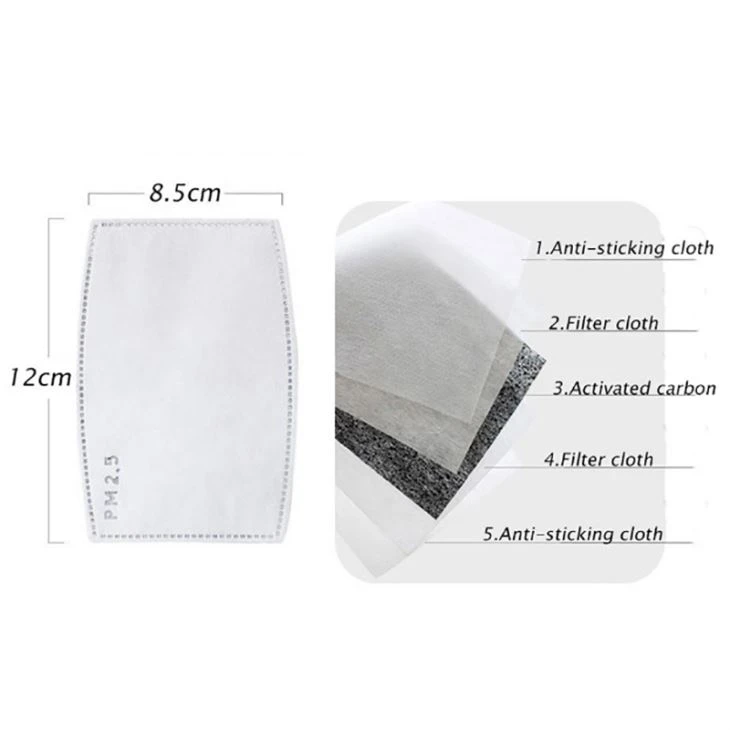 Anti Pollution PM2.5 Mouth Mask Dust Respirator Washable Reusable Masks Cotton Unisex Mouth Muffle
